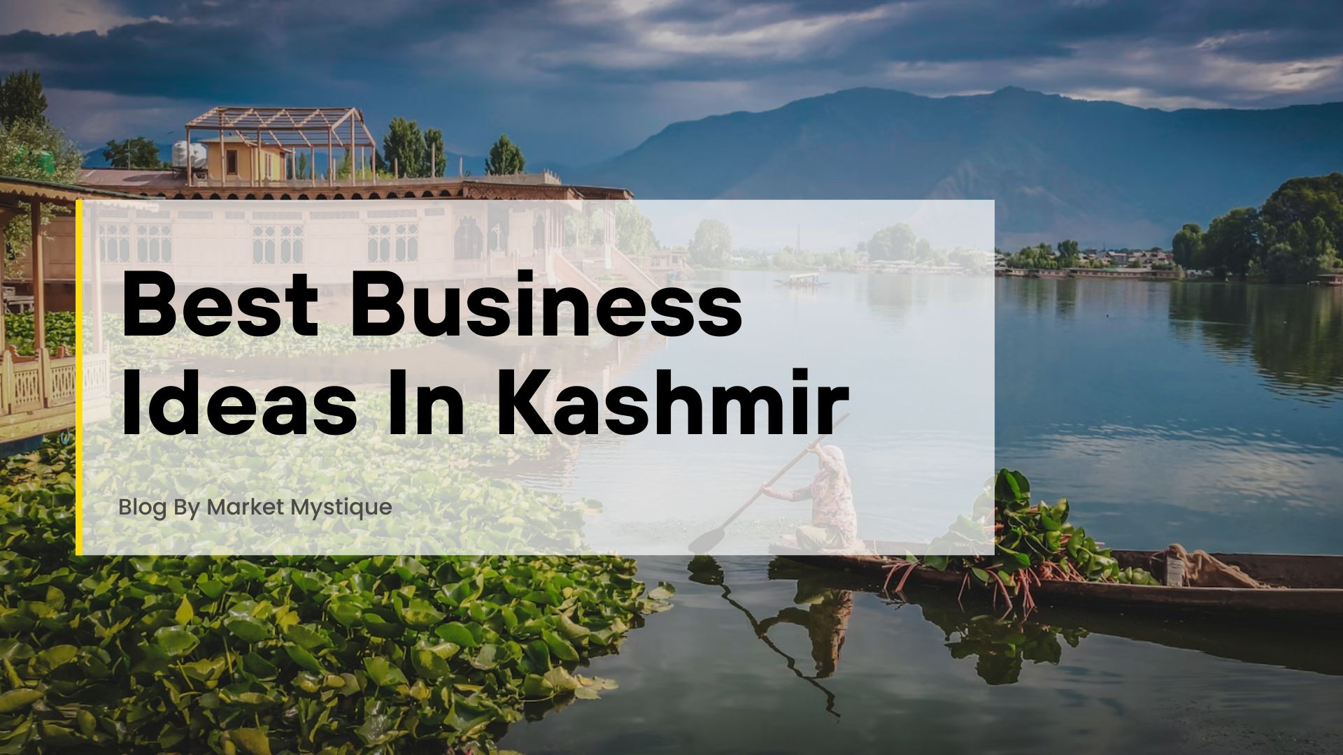 Best Business Ideas In Kashmir