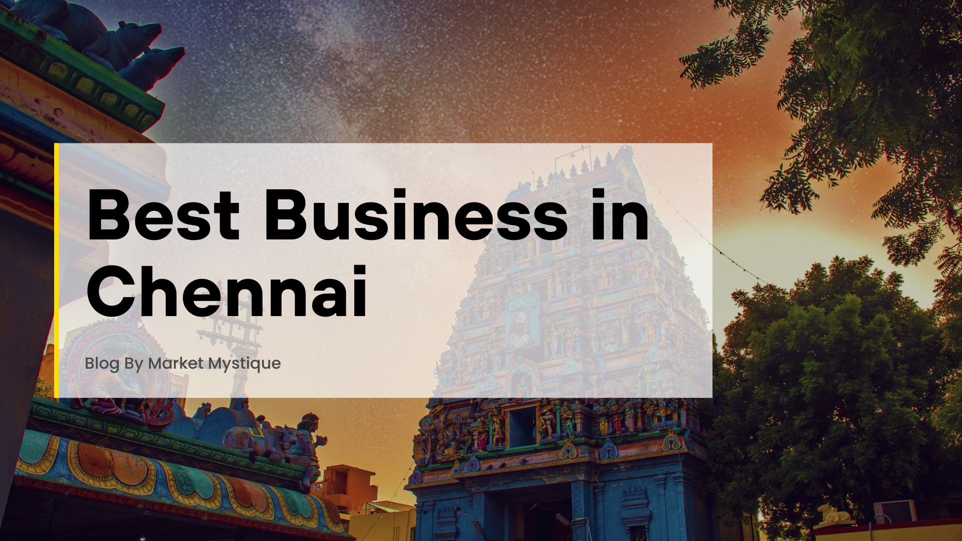 Best Business in Chennai