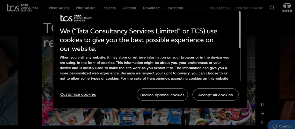 TCS - IT company in bangalore