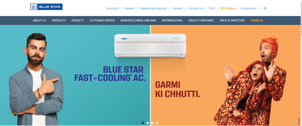 Bluestar - Top Electronic Companies in India