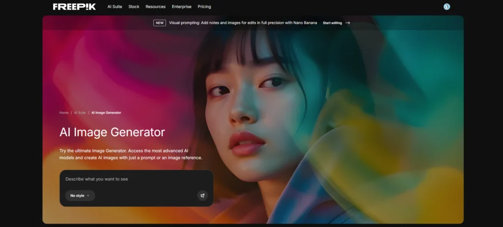 Freepik AI Image Generator