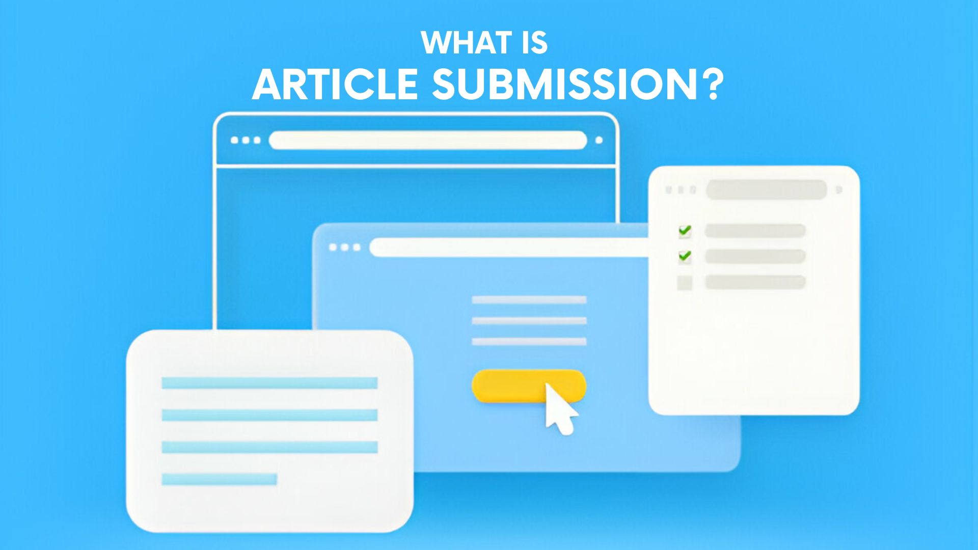 What is Article Submission