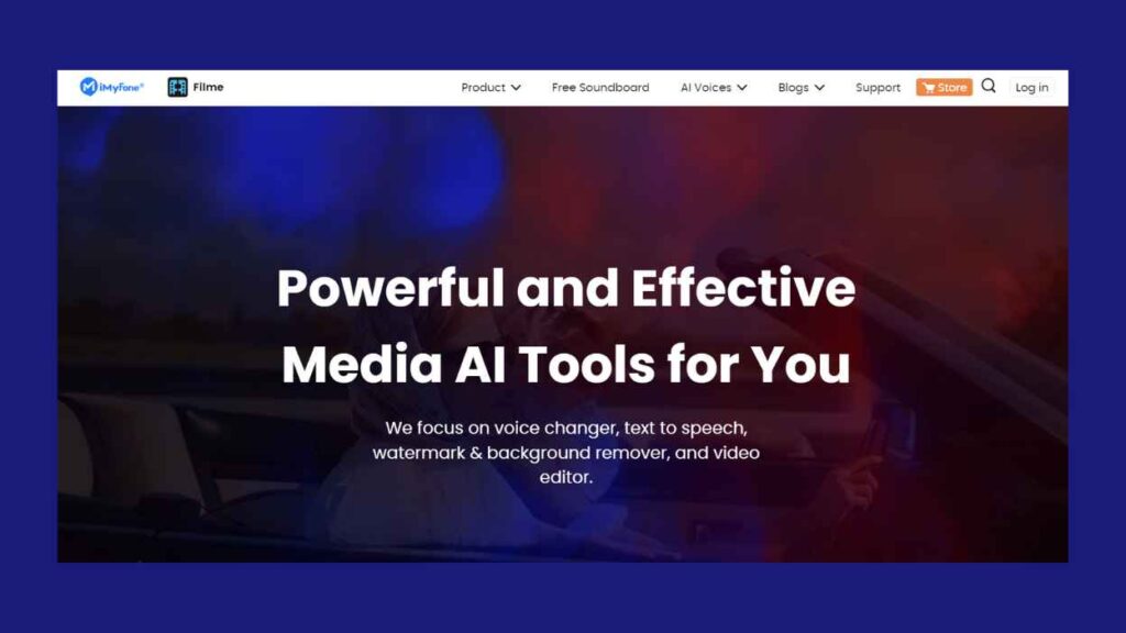 iMyFone - Best AI tools for video editing