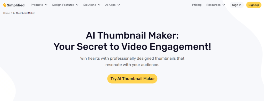 Simplified - AI Tools for YouTubers