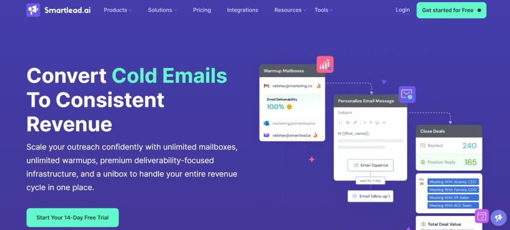 Email marketing Tool - Smartlead