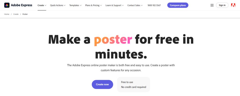 Adobe Express - AI Tools for Poster Making