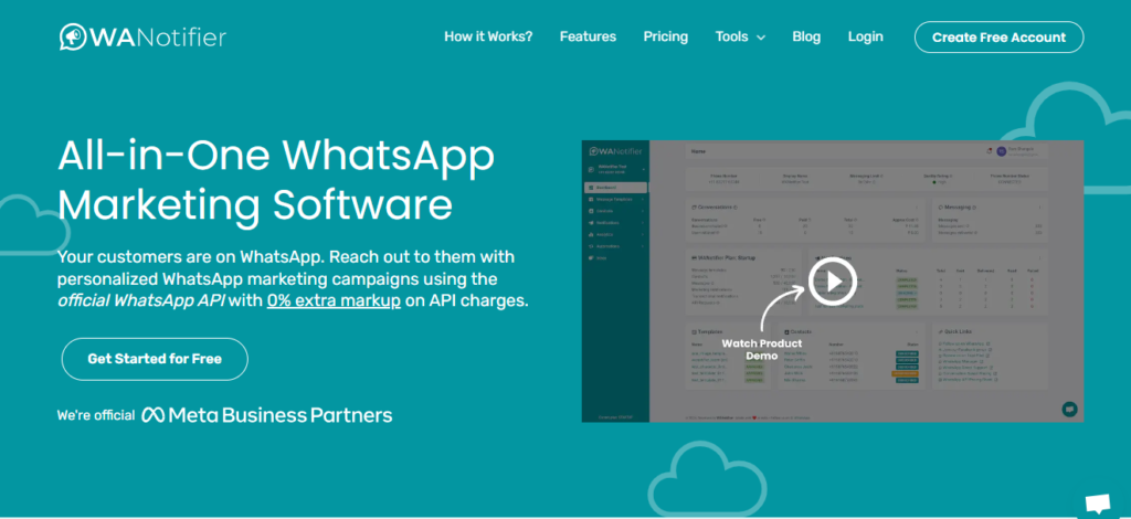 WANotifier - Whatsapp marketing tools