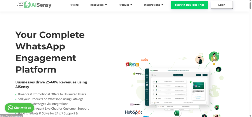 AiSensy - Whatsapp marketing tools