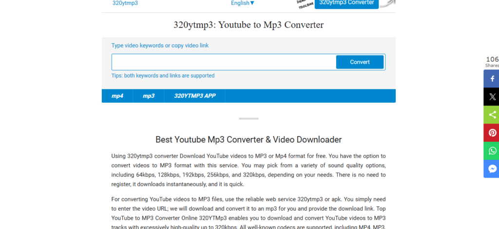 YouTube to MP3 Converters Online