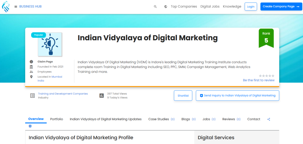 Digital Marketing Courses in Indore