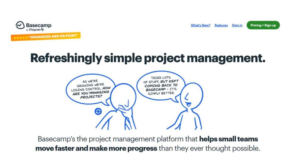 Best Marketing Project Management Tools - Basecamp