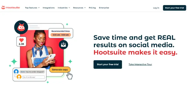 Marketing Automation Software - Hootsuite