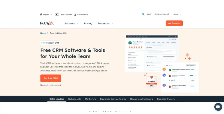 Marketing Automation Software - Hubspot