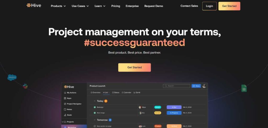 Best Marketing Project Management Tools - Hive