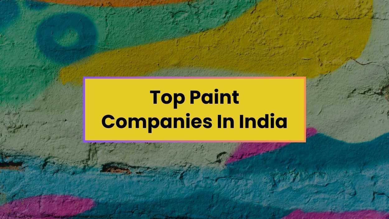 Top Paint Companies In India
