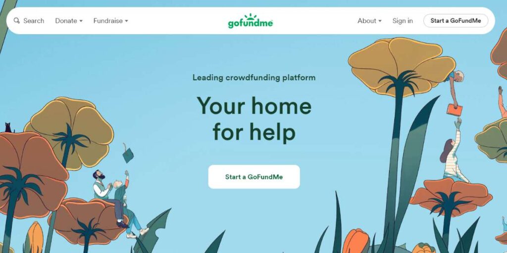 GoFundMe - Best Crowdfunding Sites in India