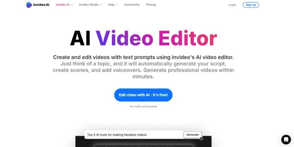 InVideo AI - Best AI Video Editing Software