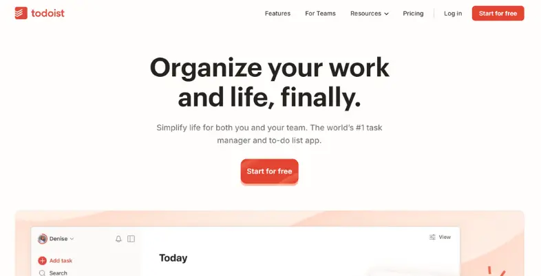 Task Management Software - Todoist