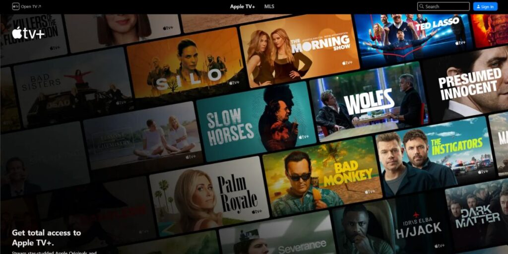 Apple TV+ -Best TV Streaming Services 