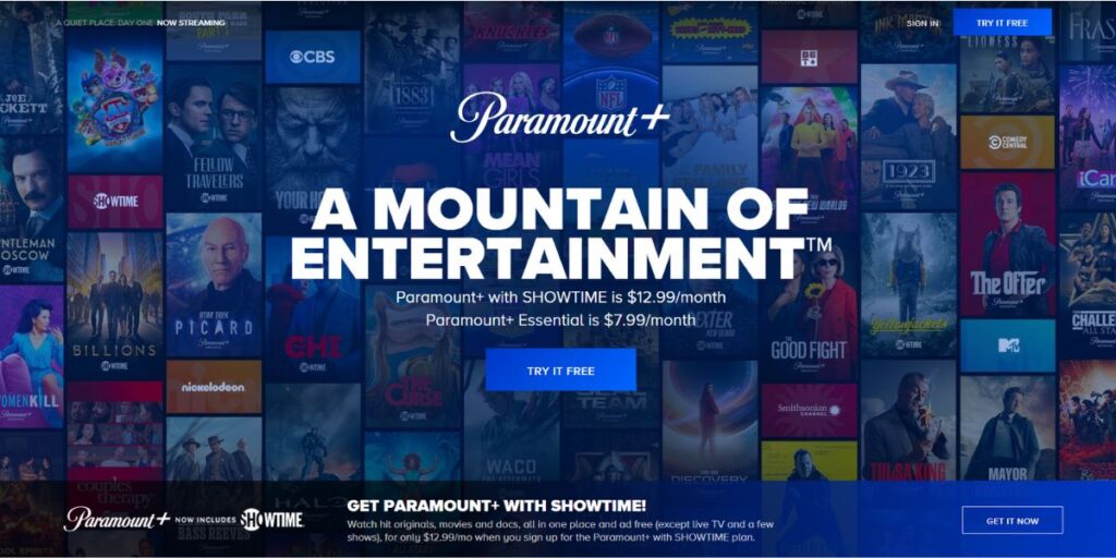 Paramount+ Best TV Streaming Services- 