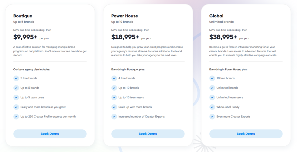 Creator Pricing