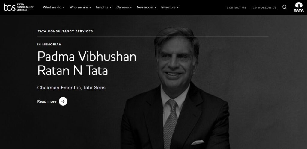 IT Companies in Hosur - Tata Consultancy Services (TCS)