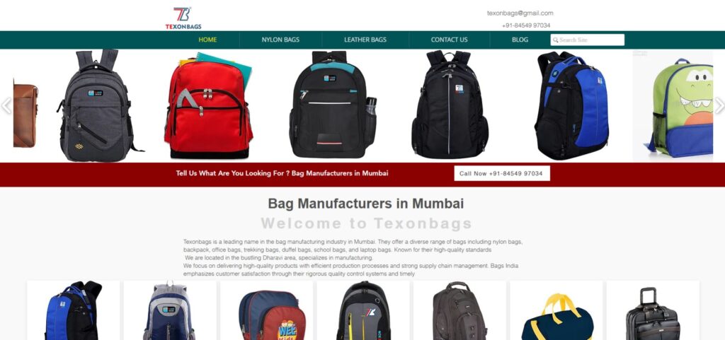 Bag Manufacturers in Mumbai