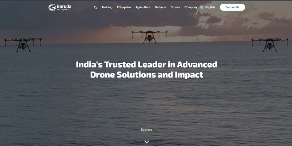 Garuda Aerospace - Startup Companies in Chennai 