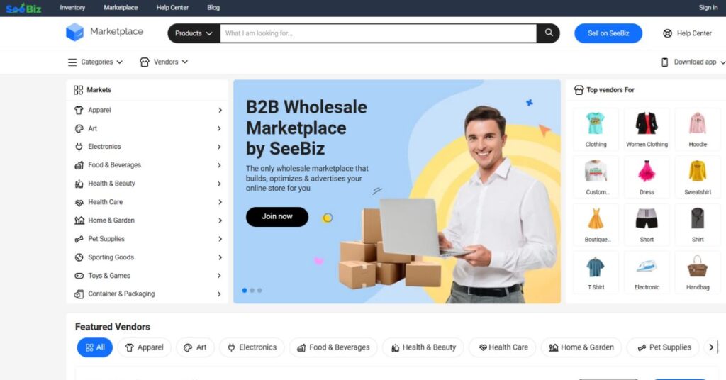 SeeBiz - B2B ecommerce marketplaces