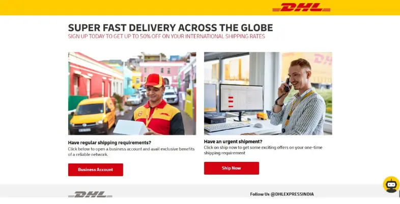 Top Logistics Company in Chennai—DHL Express India