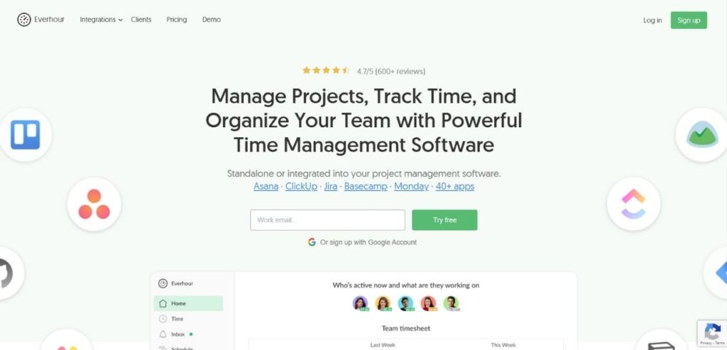 Top Time Tracking Software