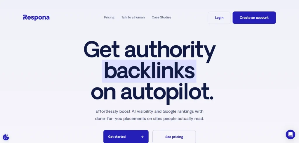 SaaS link-building agency -Respona