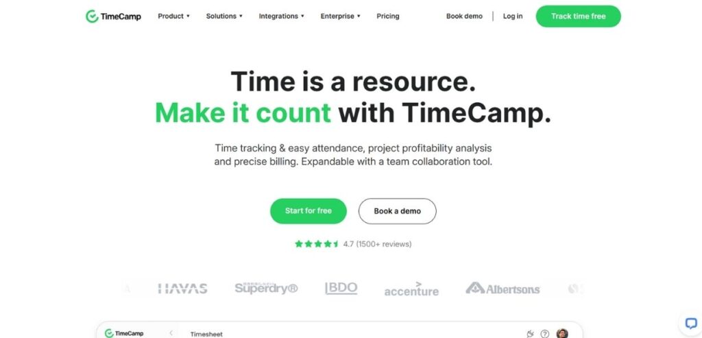 Top Time Tracking Software