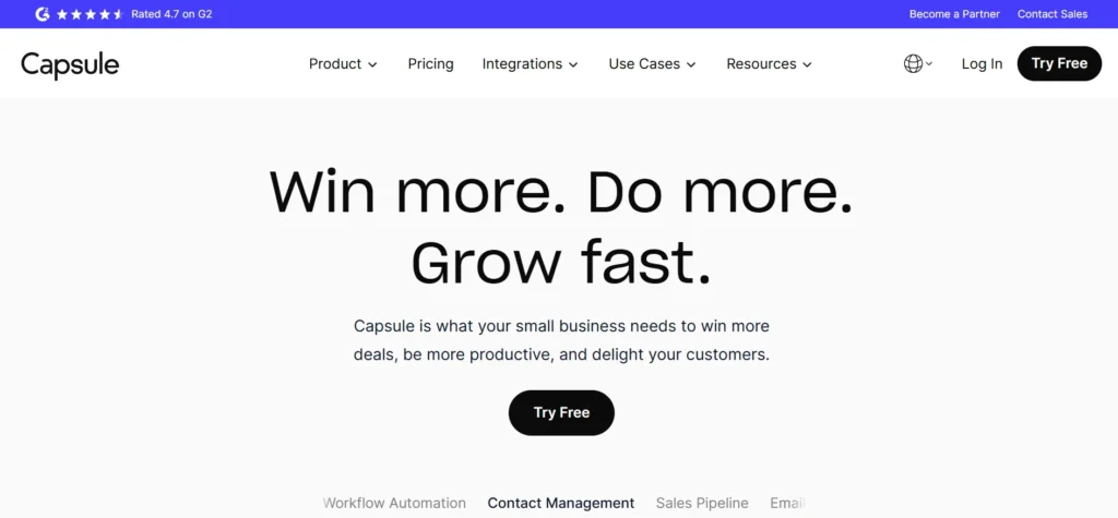 CRM Software for small business - Capsule CRM