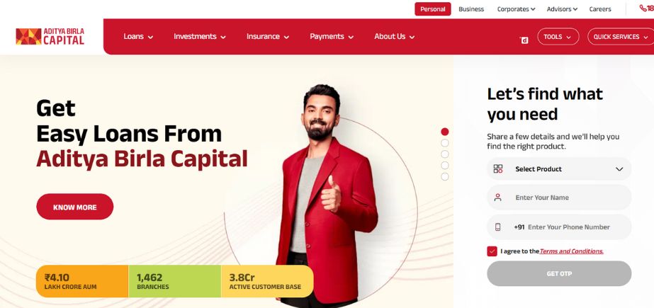Finance Company In Mumbai - Aditya Birla Capital Limited