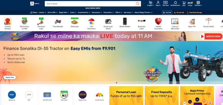 Finance Company In Pune - Bajaj Finserv