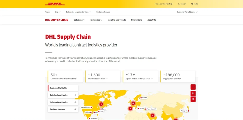 Logistics Company in the World - DHL Supply Chain