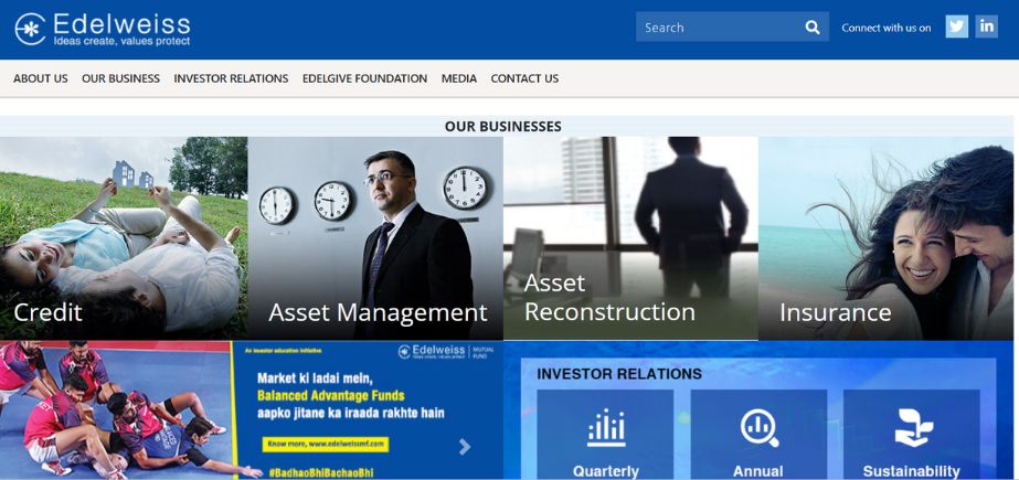 Finance Company In Mumbai - Edelweiss Financial Services