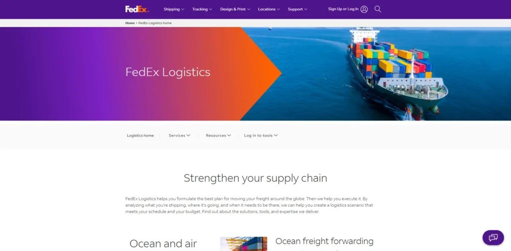 Logistics Company in the World - FedEx Logistics