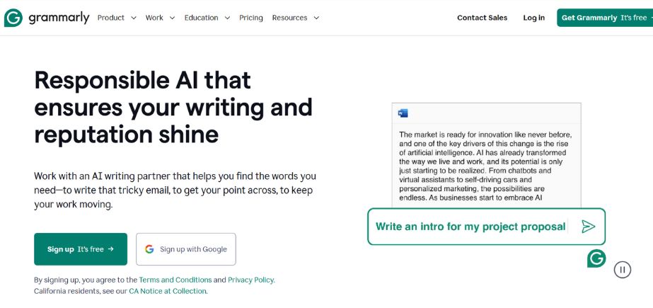 Affiliate Marketing Tool - Grammarly