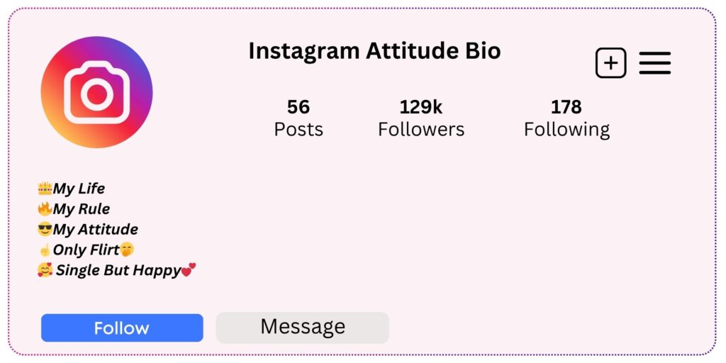 Instagram-Attitude-Bio-Stylish-font-Attitude-Bio-For-Instagram