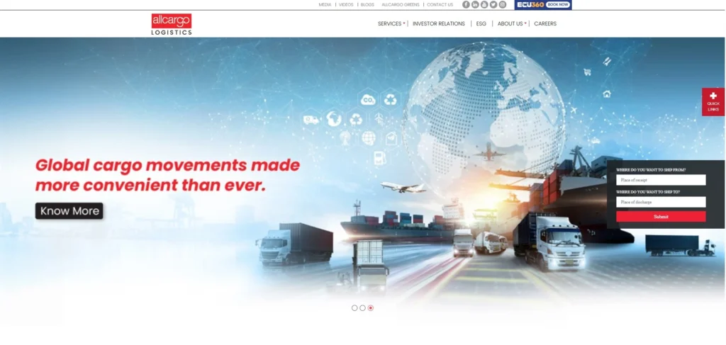 Logistics Company in Mumbai – Allcargo Logistics
