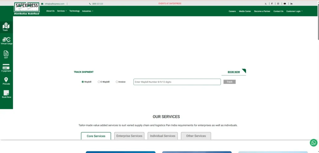 Logistics Company in Mumbai – Safexpress
