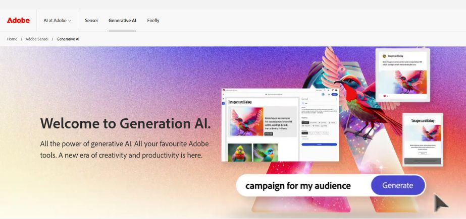 AI Marketing Solution - Adobe Sensei