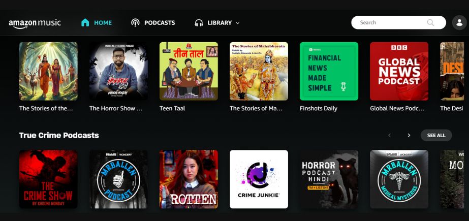 Spotify Alternative - Amazon Music