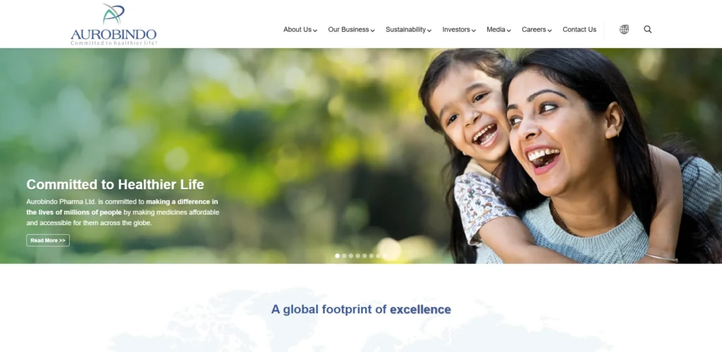 Pharma Company in India - Aurobindo Pharma