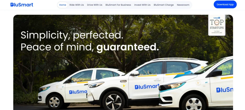 Startup Company in Gurgaon - BluSmart