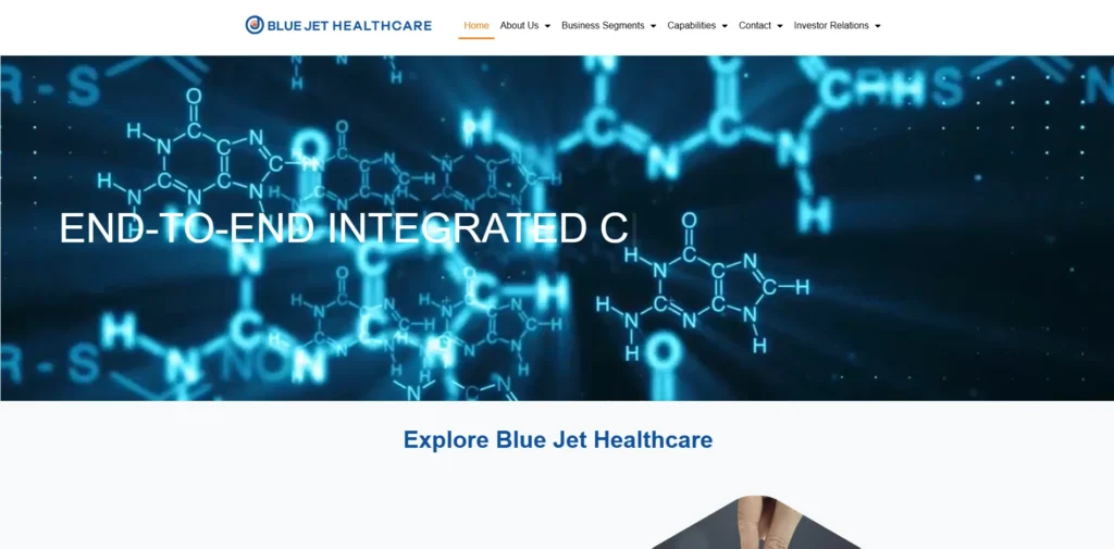Pharma Company in India - Blue Jet Healthcare