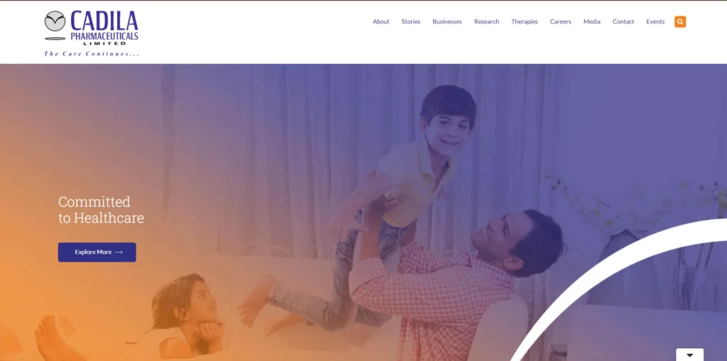 Pharma Company in India - Cadila Pharmaceuticals