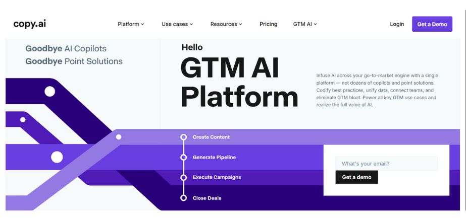 ChatGPT Alternative - Copy.ai